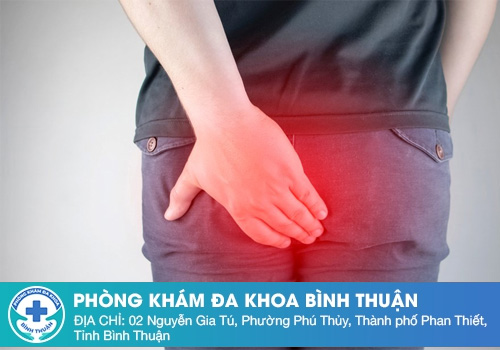Nổi mụn hậu môn do sùi mào gà